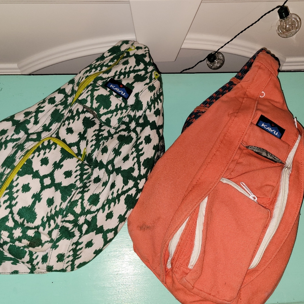 Kavu Rope Bags 2 Green Coral